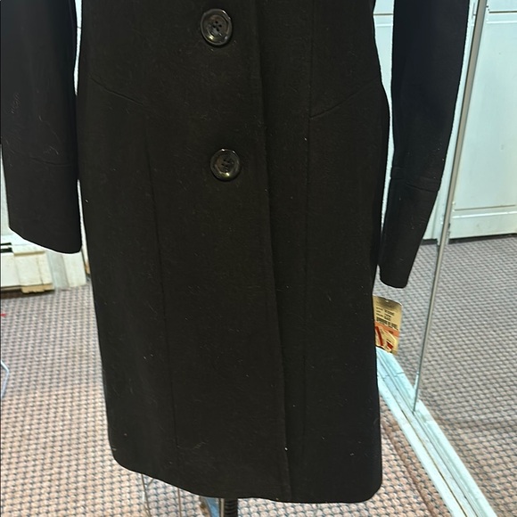 NWT Michael Kors part wool black Coat, size 10 - Picture 3 of 6